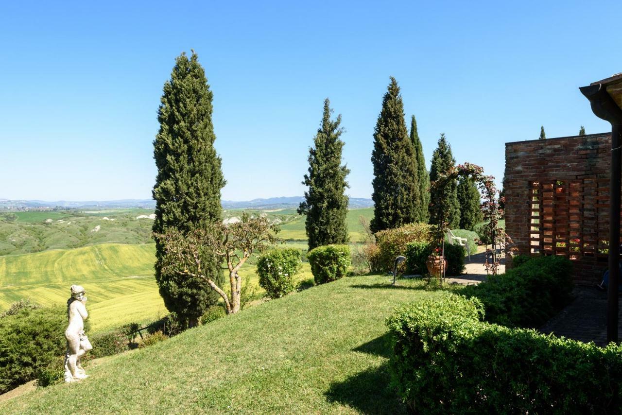 Tuscany Balcony: Crete Senesi Casetta Exterior photo